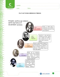 Modelos atómicos (Pauta)
