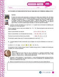 Establecer estrategias para reducir términos semejantes