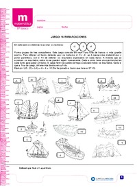 Juego: 16 embarcaciones