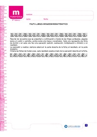 Juego: Megadominómatemático (Pauta)