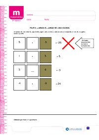 Juego: El juego de los 3 dados (Pauta)
