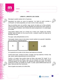 Juego: El juego de los 3 dados