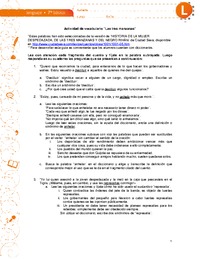 Vocabulario las tres manzanas