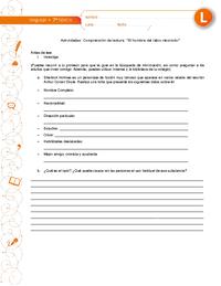 Comprensión de lectura El hombre del labio retorcido