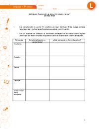 Comprensión de lectura el ruiseñor y la rosa
