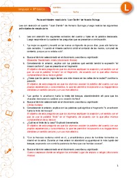 Vocabulario Juan Darién (Pauta)