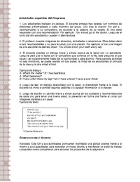 Actividades sugeridas Unidad 1