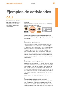 Actividades sugeridas Unidad 1