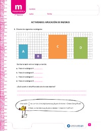 Aplicación de razones