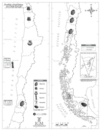 Localización pueblos originarios