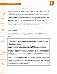 Uso de verbos irregulares