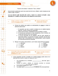 Vocabulario Ícaro y Dédalo