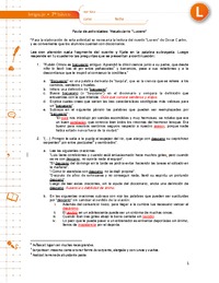 Vocabulario "Lucero"