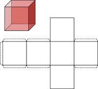 Red de un cubo