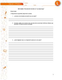 Comprensión de lectura: La cueca larga