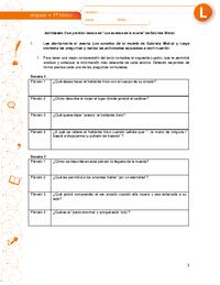 Comprensión de lectura: Sonetos de la muerte
