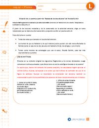 Creación de un poema a partir de "Balada de los dos abuelos" de Nicolás Guillén