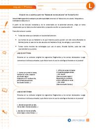 Creación de un poema a partir de "Balada de los dos abuelos" de Nicolás Guillén