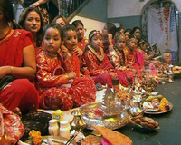 Niñas de Nepal