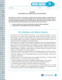 Surgimiento del Estado Nacional