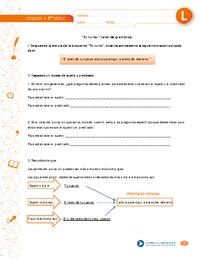 "Tu turno": taller de gramática