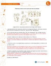 Toma de apuntes de una lectura sobre patrimonio arqueológico