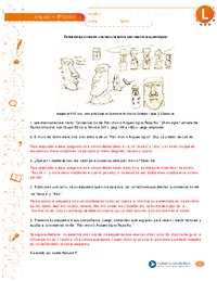 Toma de apuntes de una lectura sobre patrimonio arqueológico