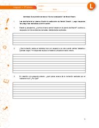 Comprensión de lectura "Contra la seducción"