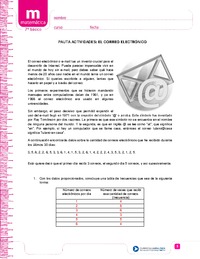 El correo electrónico (Pauta)