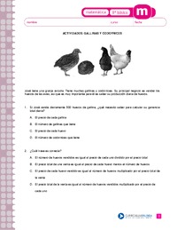 Gallinas y codornices