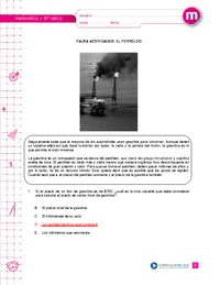 El petróleo (Pauta)
