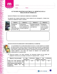Muestras aleatorias y su importancia en la realización de inferencias
