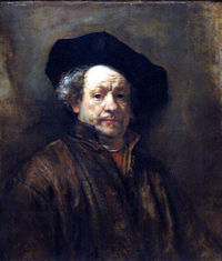 Autorretrato de Rembrandt