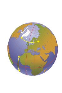 Paralelos y meridianos