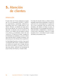 Módulo 5 - Atención de clientes Módulo 5 - Atención de clientes
