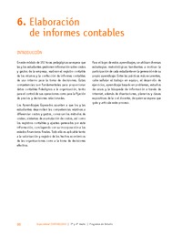 Módulo 6 - Elaboración de informes contables Módulo 6 - Elaboración de informes contables