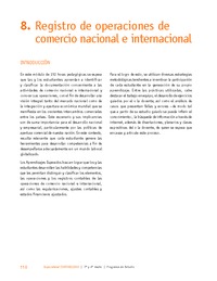 Módulo 8 - Registro de operaciones de comercio nacional e internacional Módulo 8 - Registro de operaciones de comercio nacional e internacional