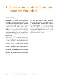 Módulo 9 - Procesamiento de información contable-financiera Módulo 9 - Procesamiento de información contable-financiera