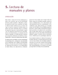 Módulo 05 - Lectura de manuales y planos Módulo 05 - Lectura de manuales y planos