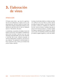Módulo 3 - Elaboración de vinos Módulo 3 - Elaboración de vinos