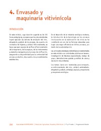 Módulo 4 - Envasado y marquinaria vitivinícola Módulo 4 - Envasado y marquinaria vitivinícola