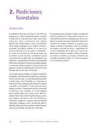 Módulo 2 - Mediciones forestales Módulo 2 - Mediciones forestales
