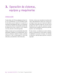 Módulo 3 - Operación de sistemas, equipos y maquinarias Módulo 3 - Operación de sistemas, equipos y maquinarias