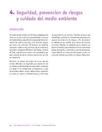 Módulo 4 - Seguridad, prevención de riesgos y cuidado del medio ambiente Módulo 4 - Seguridad, prevención de riesgos y cuidado del medio ambiente