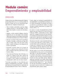 Emprendimiento y empleabilidad Emprendimiento y empleabilidad