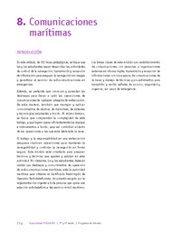 Módulo 8 - Comunicaciones marítimas Módulo 8 - Comunicaciones marítimas