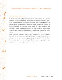 Lengua y Literatura 7° básico-Unidad 2-OA16-Actividad 2
