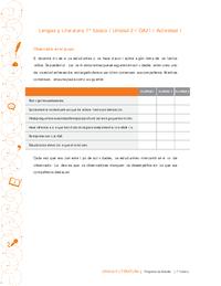 Lengua y Literatura 7° básico-Unidad 2-OA21-Actividad 1