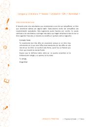 Lengua y Literatura 7° básico-Unidad 3-OA1-Actividad 1