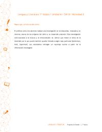 Lengua y Literatura 7° básico-Unidad 4-OA13-Actividad 2